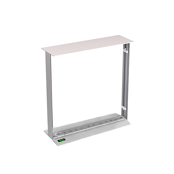 Mobile Lightbox 100 x 100  cm - Disk - Batteri