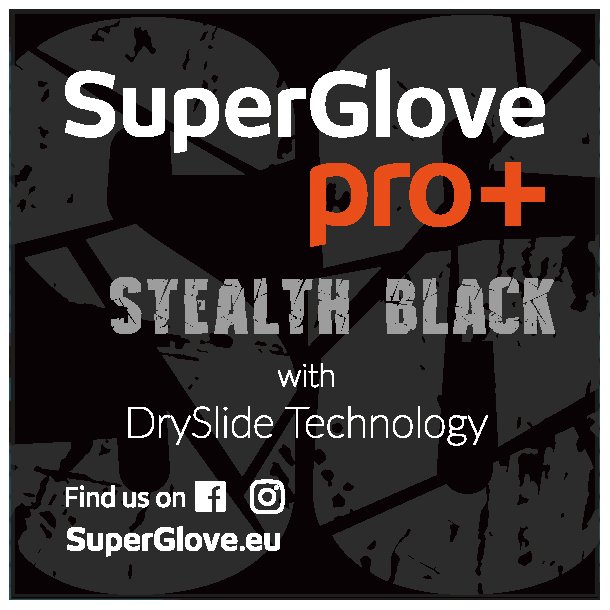 Super Glove pro+ STEALTH BLACK