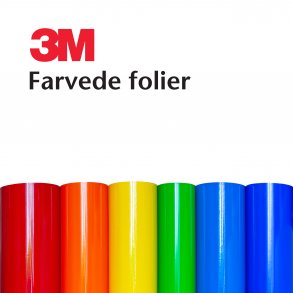 3M farvede folier